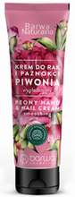 Barwa Naturalna wygładzający krem do rąk i paznokci Piwonia 100ml