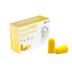 Haspro Universal Earplugs Stopery do uszu jednorazowego użytku 10 par - Żółte