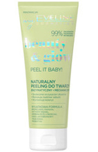 Eveline Cosmetics Beauty&Glow Naturalny peeling 2w1 enzymatyczny i mechaniczny 75ml