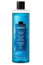 AVON Senses męski żel pod prysznic 2w1 Ocean Surge 500ml