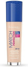 Rimmel Match Perfection podkład do twarzy 010 Porcelain 30ml