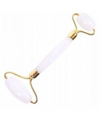 Roller/Masażer do twarzy Biały Jadeit