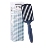 Sister Young Ovia Hair Brush Szczotka do rozczesywania włosów z włosiem z dzika BLU1031 - Niebieska