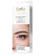 Delia Cosmetics Eyebrow Expert Szablony do brwi 10sztuk
