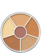 Kryolan Dermacolor Camouflage Rainbow Set Paleta 6 korektorów do kamuflażu Nr 2, 40 g