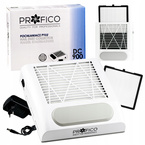 AK Profico Pochłaniacz pyłu kasetowy do manicure i pedicure 80W - Biały