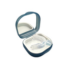 Deni Carte Szyny relaksacyjne na zgrzytanie zębami + opakowanie ochronne z lusterkiem - Zielone