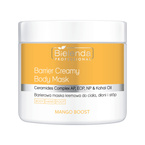 Bielenda Professional Mango Boost Barrier Creamy Body Mask Barierowa maska kremowa do ciała, dłoni i stóp - Mango, olej Kahai, kompleks ceramidów 600g
