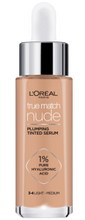 Loreal True Match Nude skoncentrowane serum w podkładzie 3-4 Light-Medium 30ml