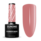 SunOne  Rubber Base Kauczukowa baza hybrydowa Pink #13 5g