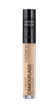Catrice Liquid Camouflage High Coverage Concealer Wodoodporny kryjący korektor w płynie 015 Honey 5ml