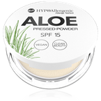 Bell Hypoallergenic Aloe Pressed Powder SPF 15 hypoalergiczny puder matująco-ochronny do twarzy 02 Vanilla 5g