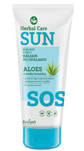Herbal Care Sun SOS Roślinny kojący balsam po opalaniu ALOES z wodą termalną 200ml