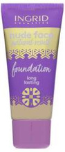 Ingrid Nude Face Natural Result podkład kryjący do twarzy 20 Porcelain 30ml