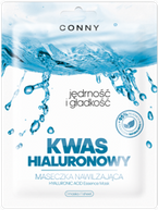 CONNY Maska nawilżająca w płachcie KWAS HIALURONOWY