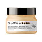 Loreal Professionnel Serie Expert Absolut Repair Golden Złota maska natychmiastowo transformująca włosy suche i zniszczone 250ml