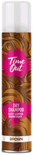 Time Out Suchy szampon do włosów BROWN 200ml