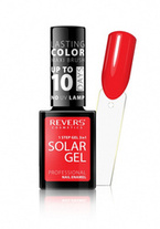 Revers Solar Gel Lakier do paznokci efekt lakieru hybrydowego - 37 Strawberry 10ml