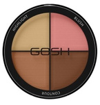 Gosh Contour'n Strobe Kit -  Paleta do konturowania twarzy 002 Medium [KOSM001]