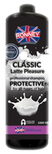 Ronney CLASSIC Latte Pleasure Protective Shampoo Szampon z proteinami 1000ml