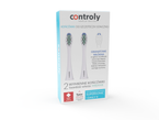 Controly Wymienne końcówki do szczoteczki sonicznej Białe - Miękkie (2sztuki)