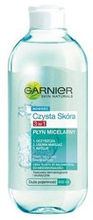 Garnier Czysta Skóra 3w1 Płyn micelarny - mieszana, tłusta, z niedoskonałościami 400ml