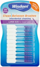 Wisdom Clean Between Brushes czyściki międzyzębowe 20 sztuk