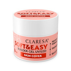 Claresa Soft&Easy Builder Gel UV/LED Żel budujący - Skin Cover 90g