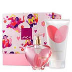 Avon Lov U Zestaw prezentowy Woda perfumowana EDP 50ml + Balsam 150ml