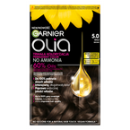 Garnier Olia Twała Koloryzacja Farba do włosów - 5.0 Brąz 174ml