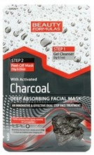 Beauty Formulas Maseczka z aktywnym węglem dwufazowa