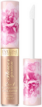 Eveline Flower Garden 2in1 Cień-rozświetlacz w płynie 02 6,5ml