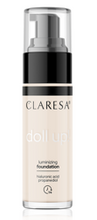 CLARESA Doll Up! podkład rozświetlający 01 Fair Light