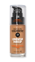 Revlon Colorstay Podkład z pompką do cery tłustej i mieszanej 320 TRUE BEIGE 30ml z witaminą E
