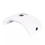 Neonail Lampa do manicure UV/LED 12W/36 z wyświetlaczem - BIAŁA