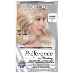 Loreal Preference Le Blonding Koloryzacja tonująca Kwasowy Toner - Platinum Ice 174ml