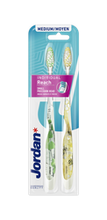 Jordan Individual Reach Szczoteczka do zębów - MEDIUM (2 sztuki)