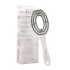 Sister Young Coco Hair Brush Szczotka do rozczesywania włosów z włosiem z dzika WCC1011 - Biała