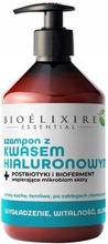 BIOELIXIRE Szampon z kwasem hialuronowym - włosy suche, łamliwe, po zabiegach chemicznych 500ml