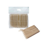 Staleks Expert Wooden Orange Stick Patyczki drewniane do manicure 75mm - 100 sztuk
