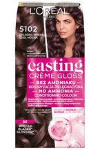 Loreal Casting Creme Gloss Farba do włosów - 5102 Chłodna Mokka (48ml, 72ml, 60ml)