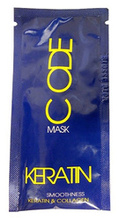 STAPIZ KERATIN CODE Maska do włosów - saszetka 10ml