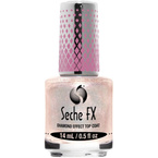Seche FX Diamond Effect Top do paznokci z efektem błyszczącego blasku - Pink 14ml