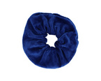Gumka do włosów scrunchie - granatowa
