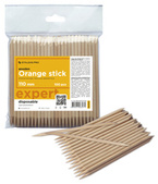 Staleks Expert Wooden Orange stick Patyczki drewniane do manicure 110mm - 100 sztuk
