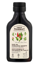 Green Pharmacy Olejek stymulujący wzrost włosów - olej łopianowy z czerwoną papryką 100ml