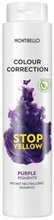 MONTIBELLO Colour Correction Stop Yellow szampon o natychmiastowym działaniu neutralizującym żółte odcienie 300ml