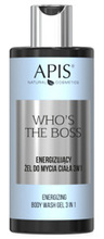 APIS Who's The Boss Energizujący żel do mycia ciała 3w1 300ml