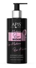 APIS Rozświetlający balsam perfumowany do ciała ROSE MADAME 300ml