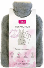 Hydrex Pink Termofor z pokrowcem w kształcie króliczka - Szary